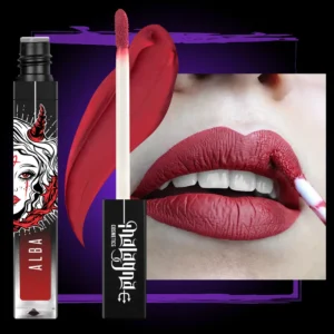 Labial indeleble rojo mate | Alba